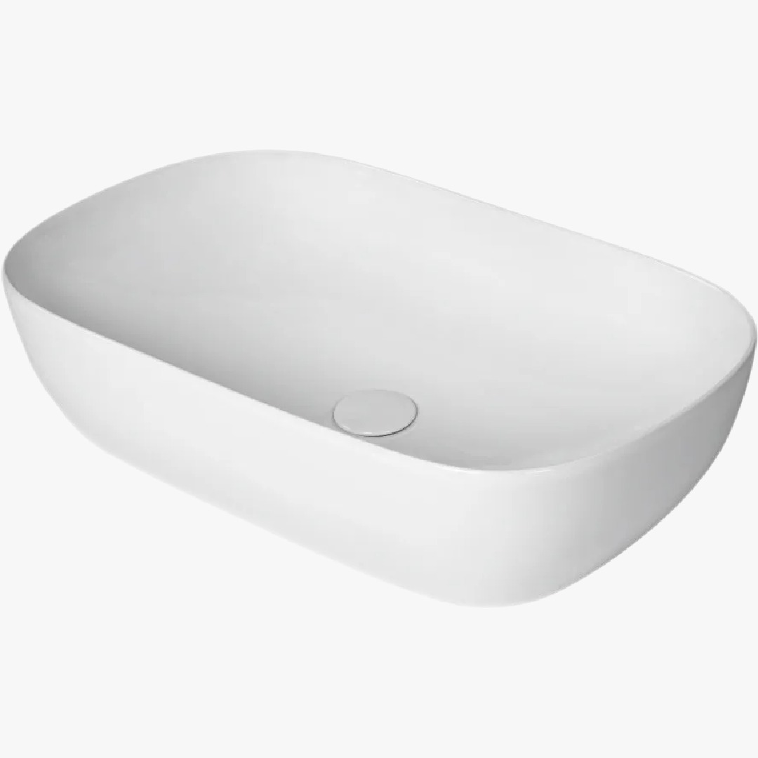 “Contemporary ceramic table top basin with minimalist design”
